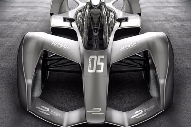 带点科幻色彩，全新Formula E赛车概念图