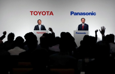 丰田松下将于2020年成立合资公司，联合生产电动车电池