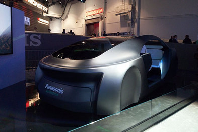 松下发布自动驾驶技术概念车| CES2017