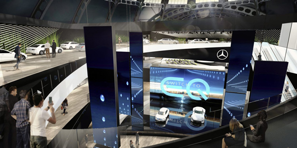 奔驰法兰克福车展将推全新EQ紧凑纯电概念车