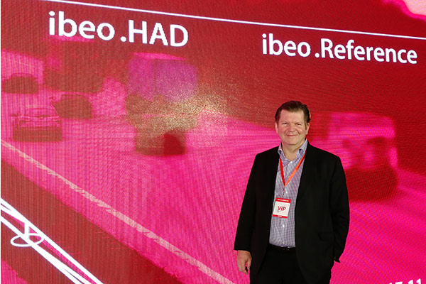 Ibeo CEO Dr. Ulrich Lages