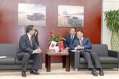 徐留平会见丰田执行役员，探讨一汽与丰田进一步合作