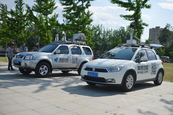 高德高精度地图采集车