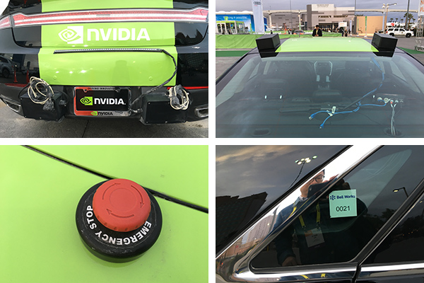 NVIDIA BB8人工智能汽车的一些小细节