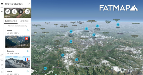 捷豹路虎旗下创投机构InMotion注资户外3D地图服务商FATMAP