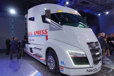 尼古拉汽车公司发布氢电卡车Nikola One