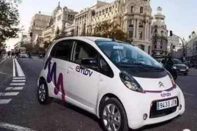 PSA在马德里推汽车共享服务“emov”