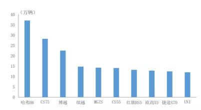 中汽协：2021年中国品牌SUV市场占有率提升