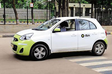 印度打车服务Ola拟融资6亿美元，竞争Uber