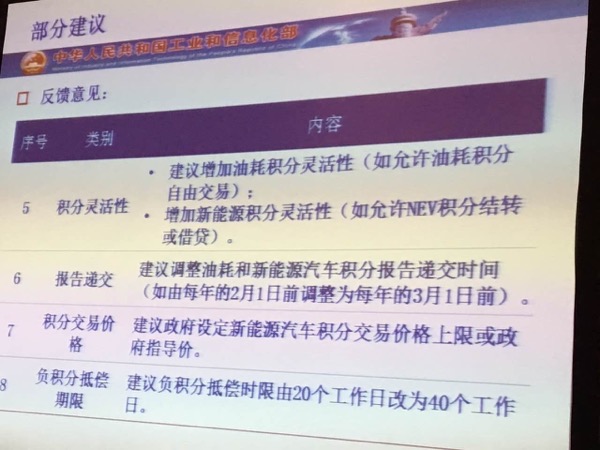 工信部解读油耗与新能源积分管理制度