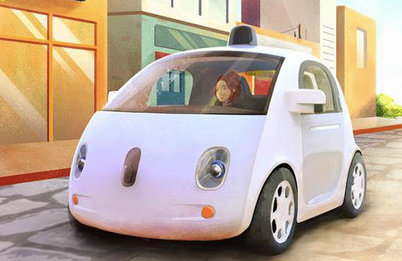 当坐上谷歌无人驾驶汽车，他们的世界亮了