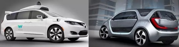 FCA的自动驾驶概念车