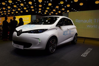雷诺ZOE电动车将在中国测试自动驾驶技术