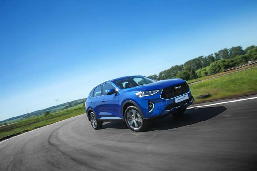 长城汽车俄罗斯图拉工厂首款下线车型——哈弗F7