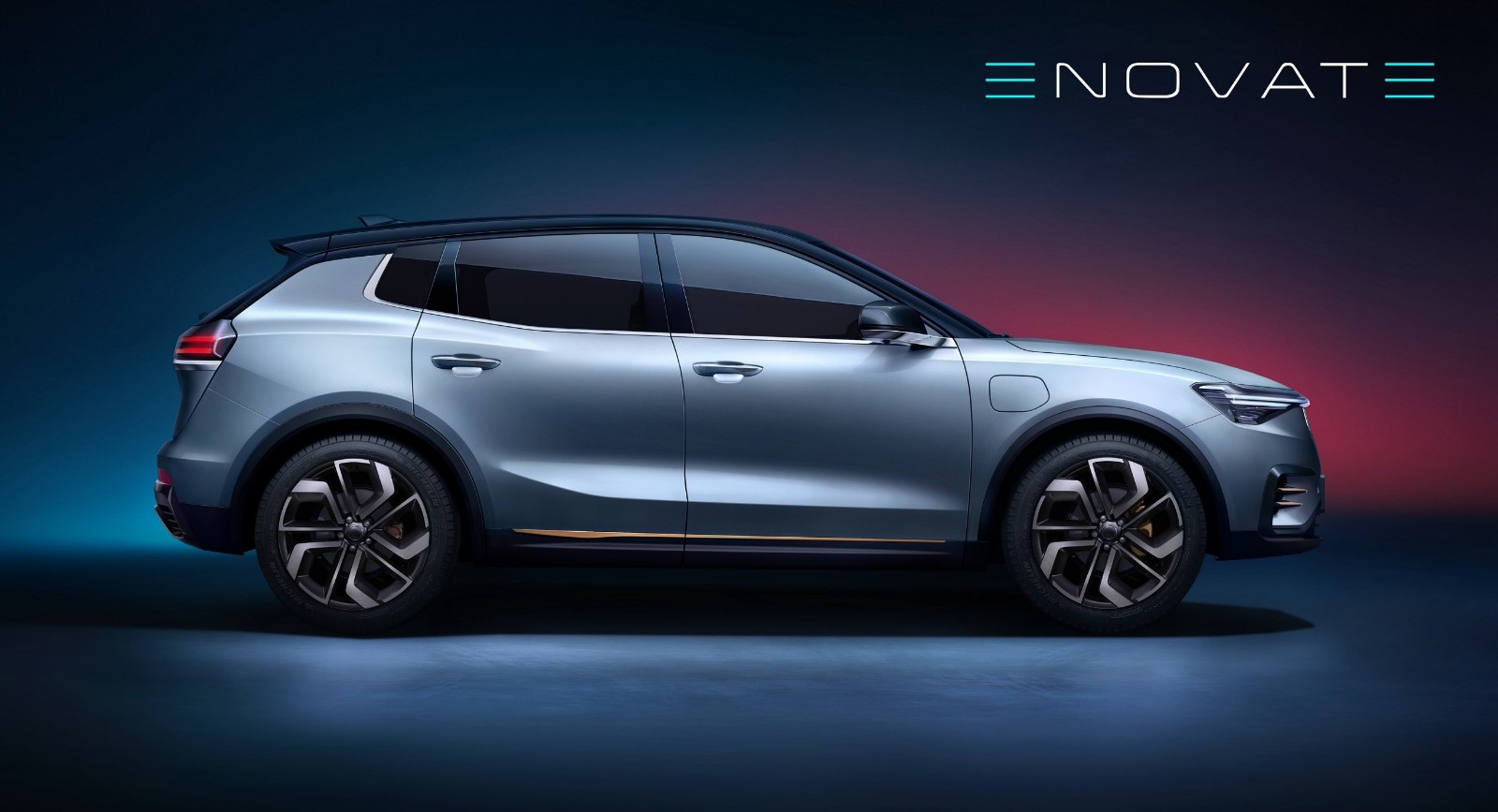 电咖enovate高端suv官图伦敦设计周首秀