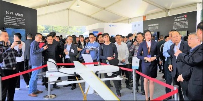 中国品牌傲势无人机 助力5G通信发展