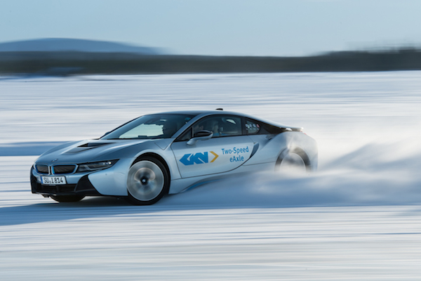 GKN开发了一系列控制器,管理电动传动系统,比如 BMW i8 采用的双速电动变速器