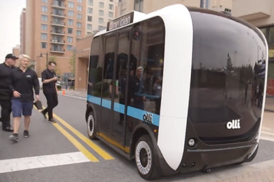 无人驾驶＋人工智能，技术加持的小车Olli棒棒哒