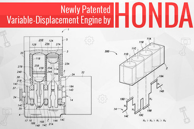 发动机内不同气缸排量不同？来看看本田的新专利