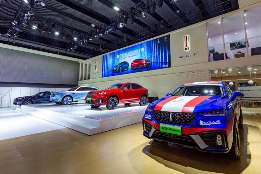 WEY 品牌新能源家族阵容