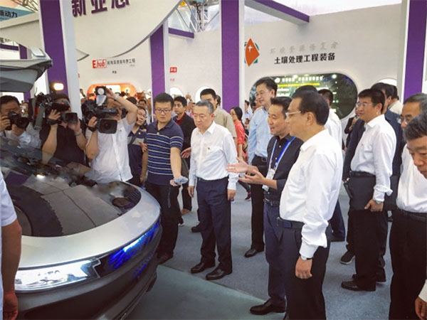 奇点汽车在双创周上获总理点赞