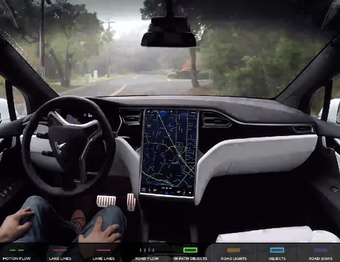 特斯拉公布最新路测视频，我替那双手难过