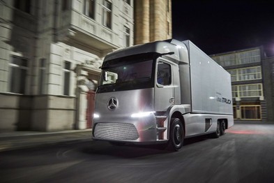 奔驰Urban eTruck纯电动概念卡车有望今年上路测试