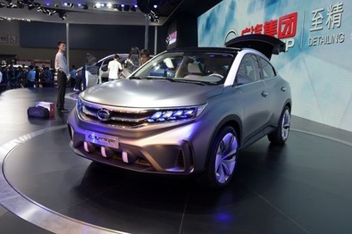 广汽传祺发布EV Coupe纯电动概念SUV