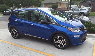 雪佛兰Bolt今年底将在美国上市销售，测试谍照曝光