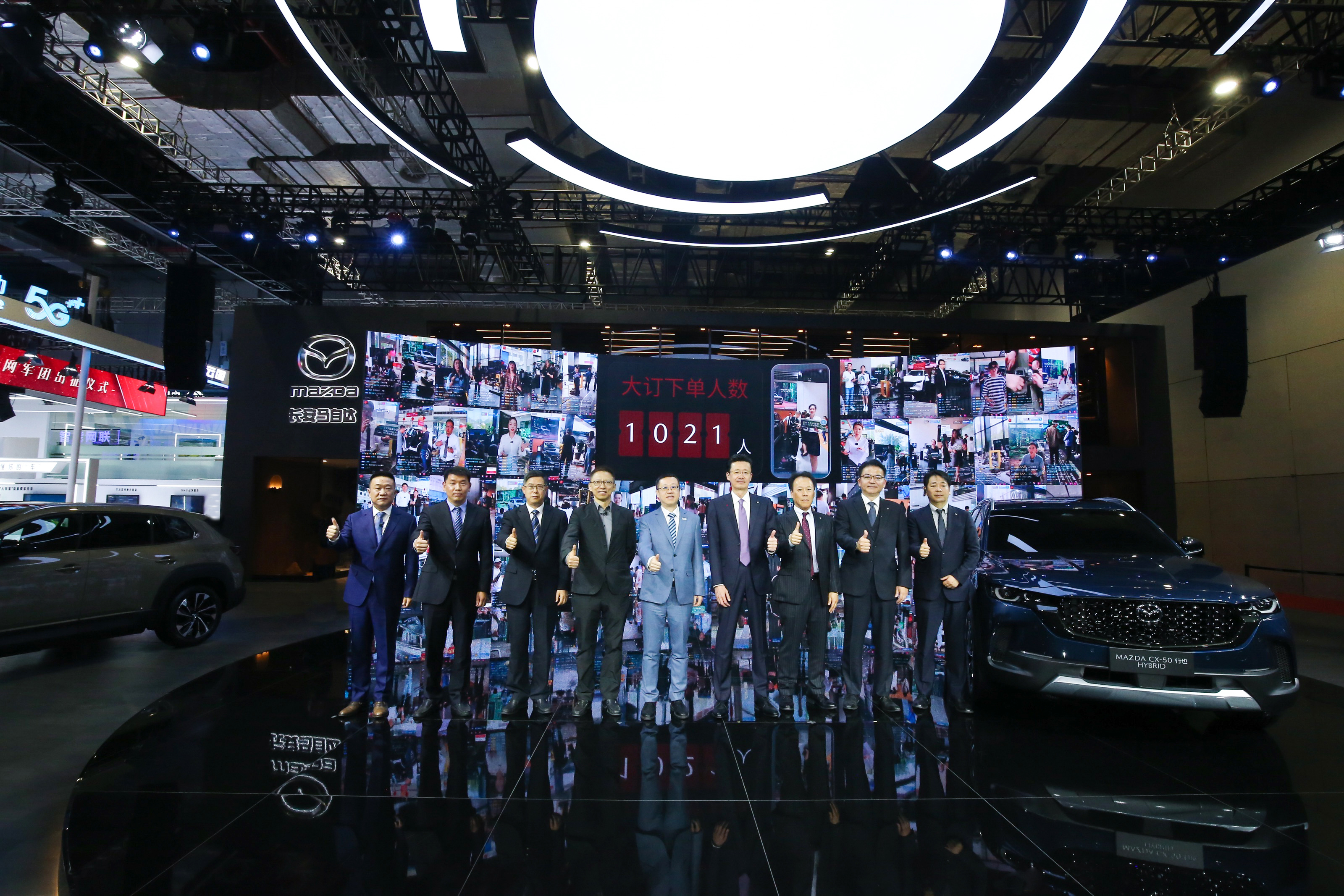 mazda cx-50行也十八天订单破万,截止预售发布会当天,小定订单已突破