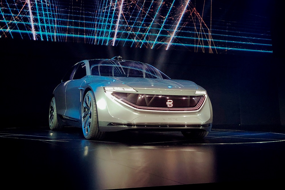 拜腾k-byte concept轿车首发,生死窗口期上演"突围战"