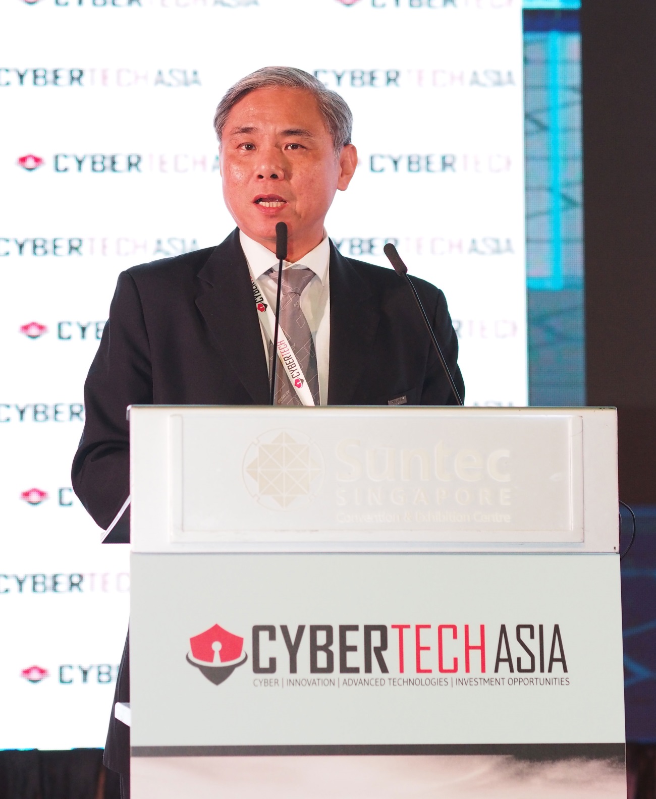 德赛西威董事长陈春霖先生在cybertech asia论坛发表演讲