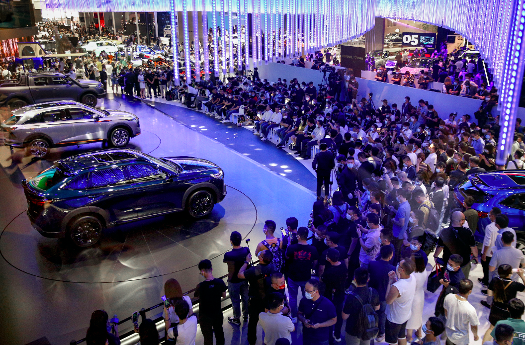 哈弗神兽亮相成都车展中国哈弗深化用户运营布局混动赛道