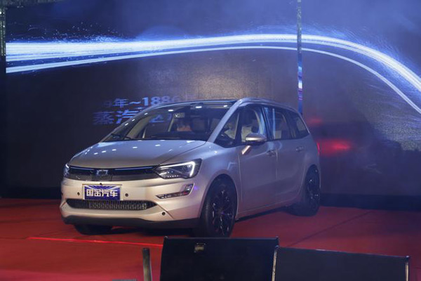 国金汽车纯电动MVP车型GM3