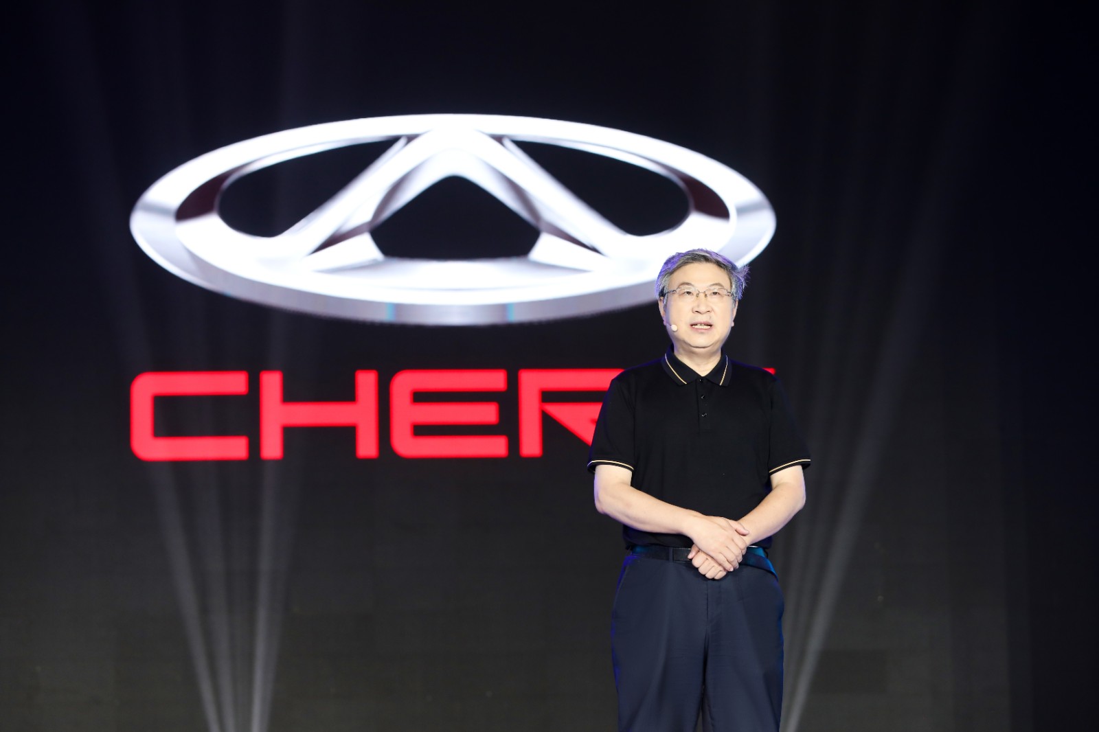 奇瑞汽车董事长尹同跃现场致辞