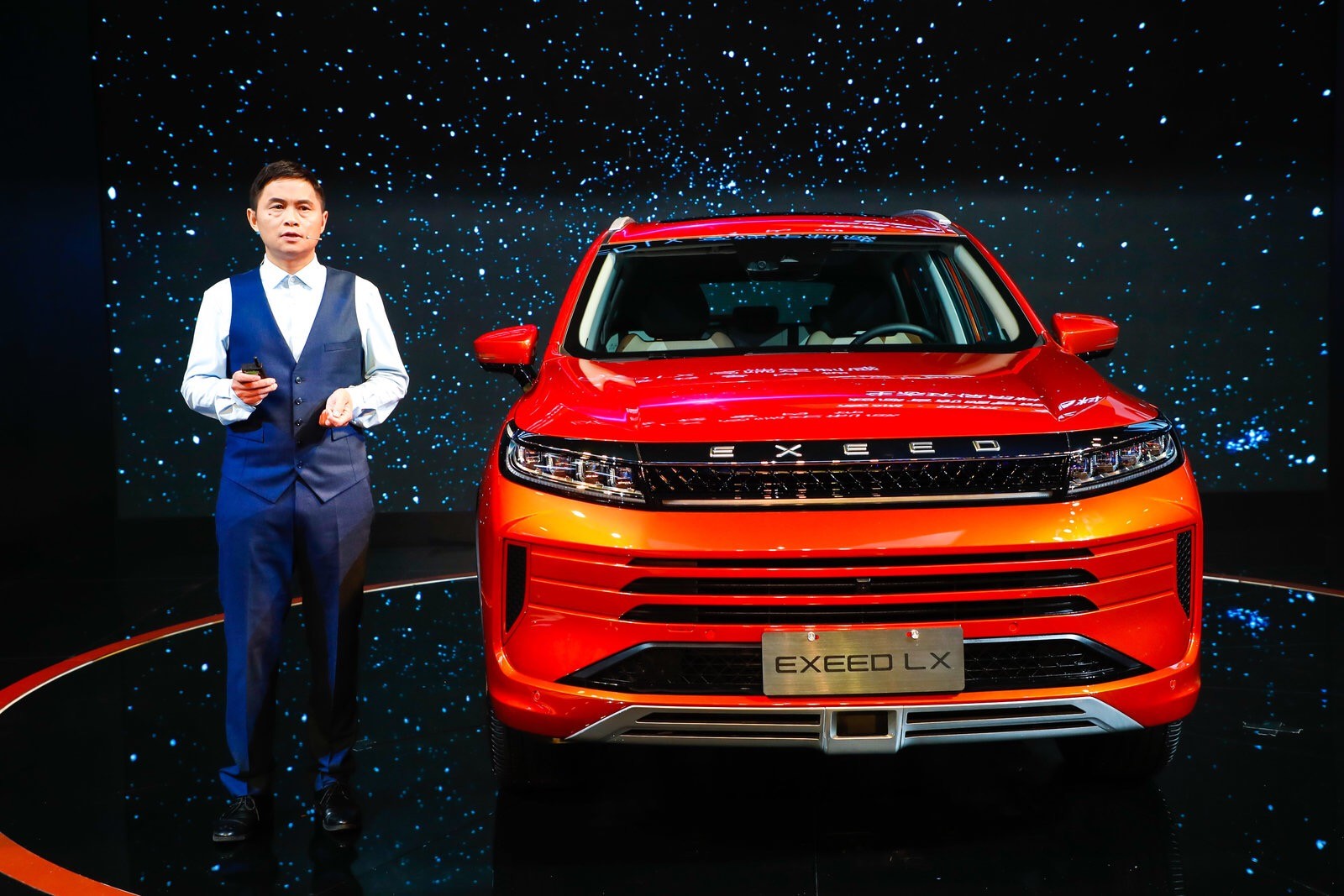 超智越级新标杆exeed星途lx成都车展全球首发暨预售启动