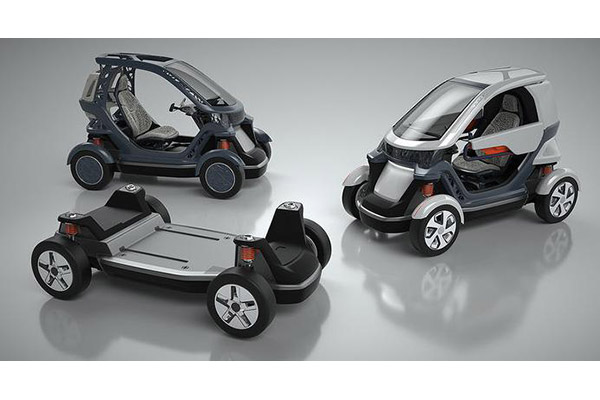 拓扑优化 3d打印,韩国推电动微型概念车