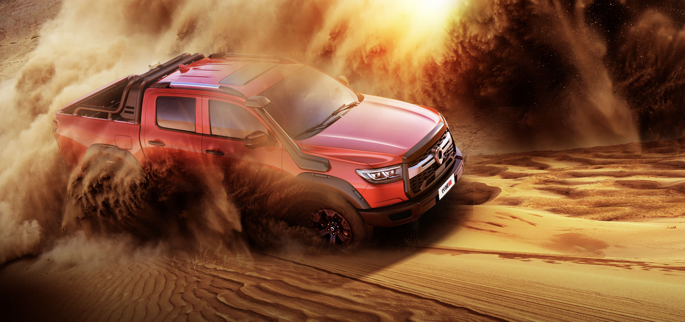 全系标配三把锁长城炮越野版将于4月份上市