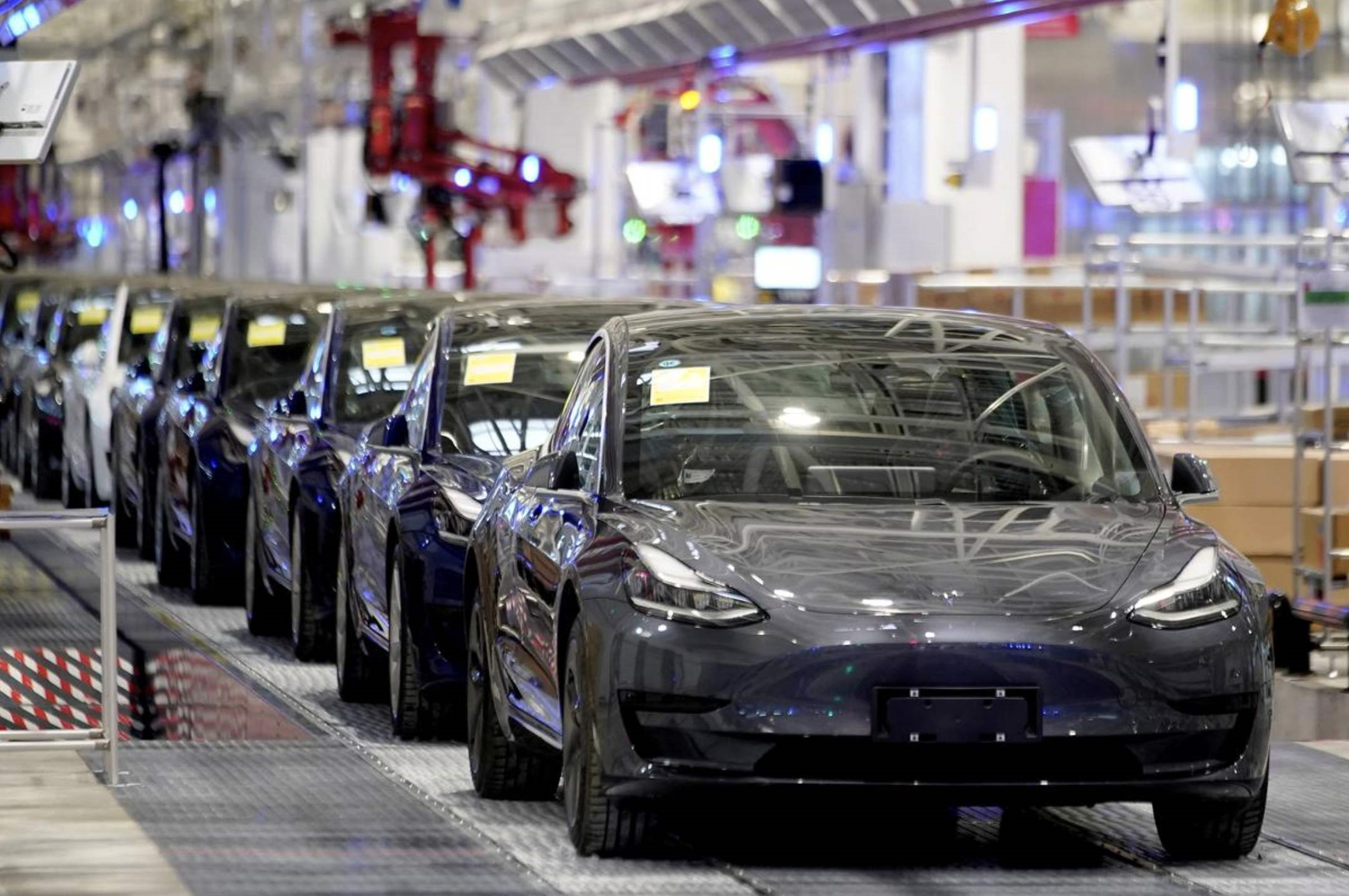 国产电机特斯拉model 3/y开始交付,功率与扭矩均有所变化