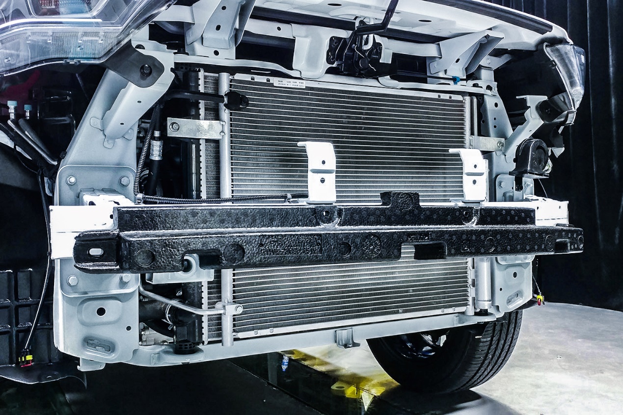 拆解见证一汽奔腾x40五星碰撞安全