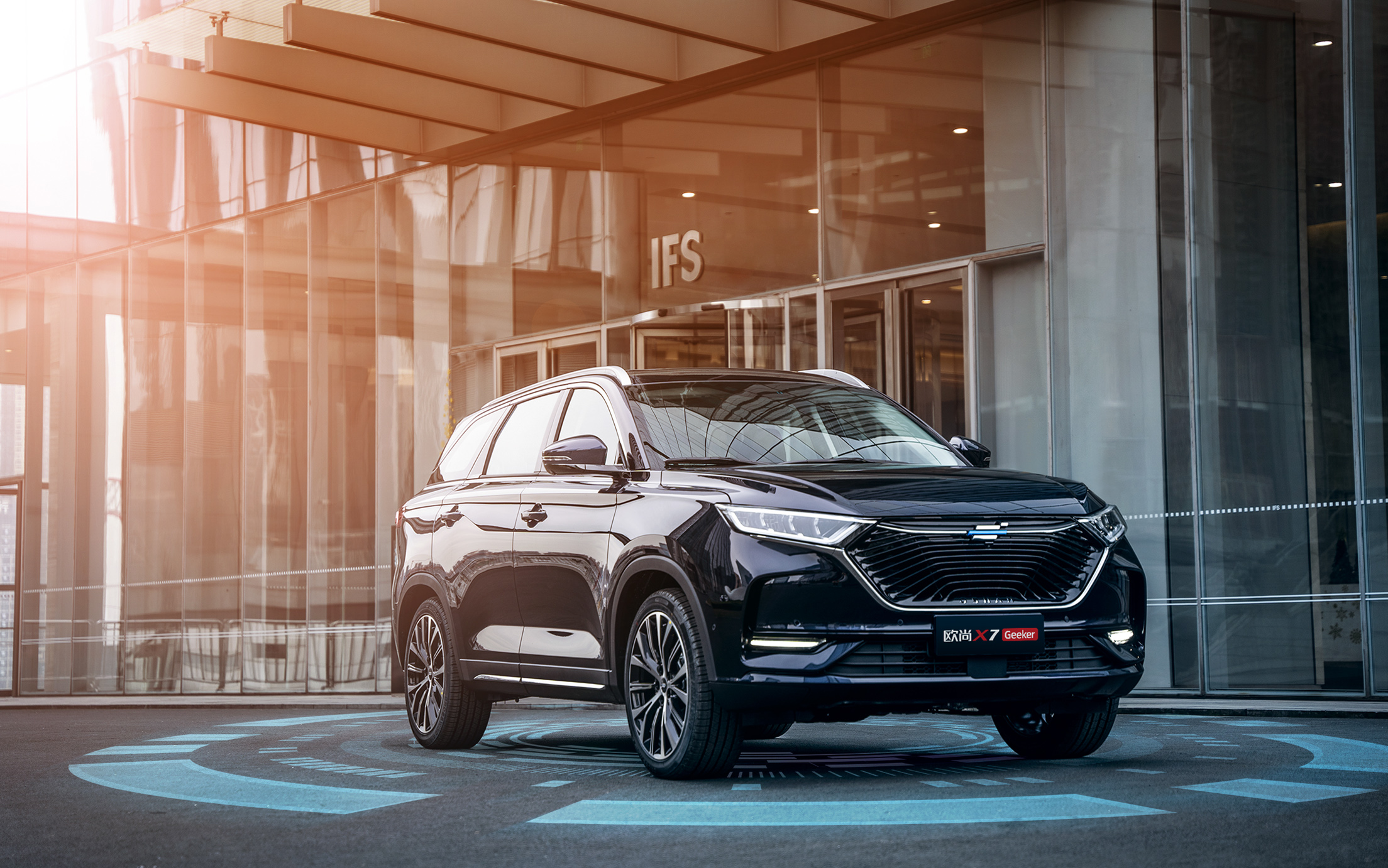 欧尚x7 geeker版上市:11.49万元/赛博朋克智能车?